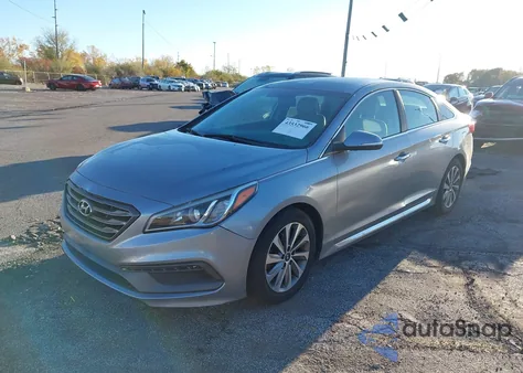 2015 Hyundai Sonata Sport from USA, damaged, VIN 5NPE34AF2FH080646